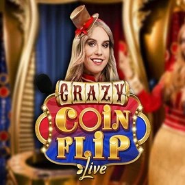 Crazy Coin Flip casino game by Evolution – featured logo at Xtraspin Casino