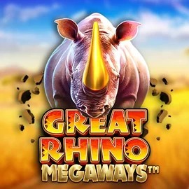Great Rhino Megaways slot logo by Pragmatic Play at Xtraspin Casino