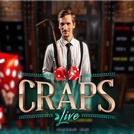 Live Craps logo – Live Casino by Evolution at Xtraspin Casino