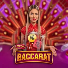 Mega Baccarat logo by Pragmatic Play Xtraspin Casino